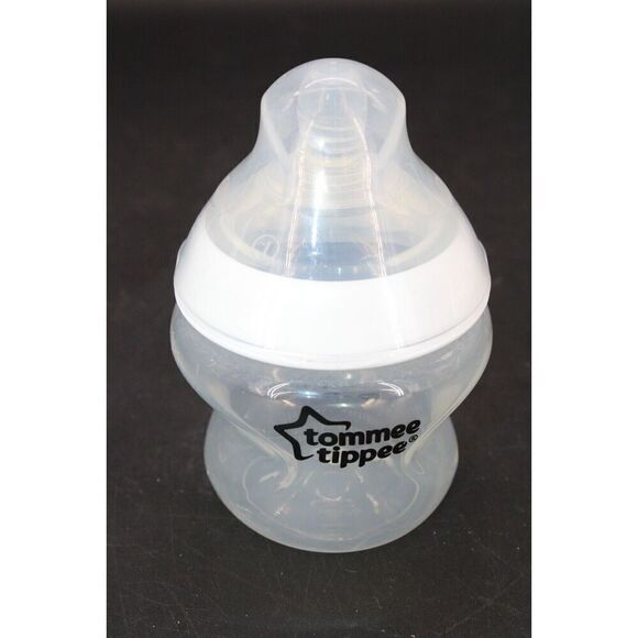 Tommee Tippee Closer to Nature 2 5oz. & 1 9oz Baby Bottles Rings Nipples Covers - Picture 5 of 11